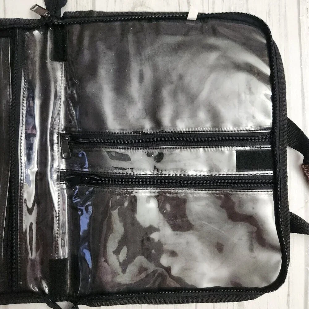 Vintage Sea Shell Tapestry Makeup Cosmetic Travel Hanging Organizer Case